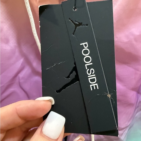 Nike Air Jordan DNA HBR Pool Shorts Sz Mens Large Rainbow Sherbet NWT Size XL - Picture 7 of 8